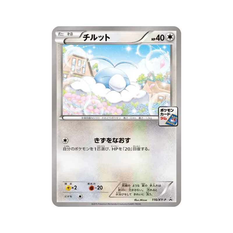 Carte Pokémon Japonaise Tylton 116/XY-P XY-P Promotional