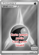 Carte Pokémon Japonaise Énergie Eau 029/BW-P BW-P Promotional