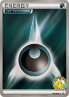 Carte Pokémon Japonaise Énergie Obscurité 089/BW-P BW-P Promotional