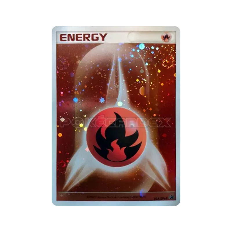 Carte Pokémon Japonaise Énergie Feu 023/DPt-P DPt-P Promotional