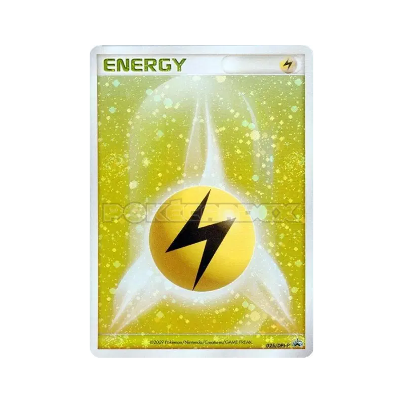 Carte Pokémon Japonaise Énergie Electrique 025/DPt-P DPt-P Promotional