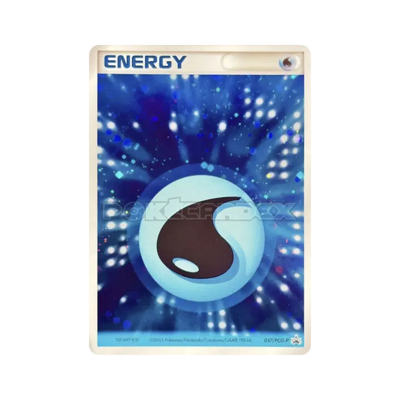 Carte Pokémon Japonaise Énergie Eau 057/PCG-P PCG-P Promotional