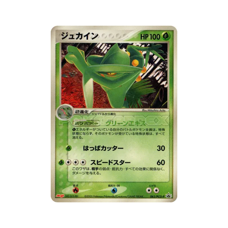 Carte Pokémon Japonaise Jungko 063/PCG-P PCG-P Promotional