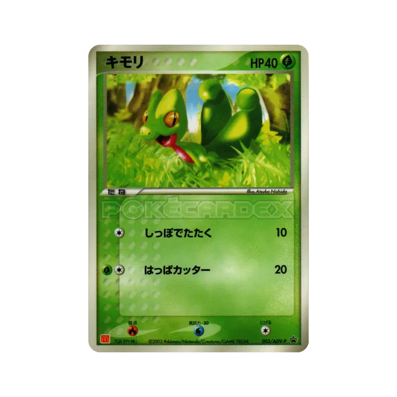 Carte Pokémon Japonaise Arcko 003/ADV-P ADV-P Promotional