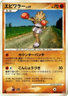 Carte Pokémon Japonaise Tygnon — Temple of Anger