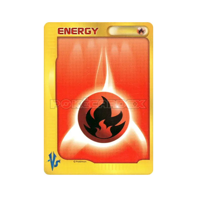 Carte Pokémon Japonaise Énergie Feu (VS 2001) — Pokémon VS