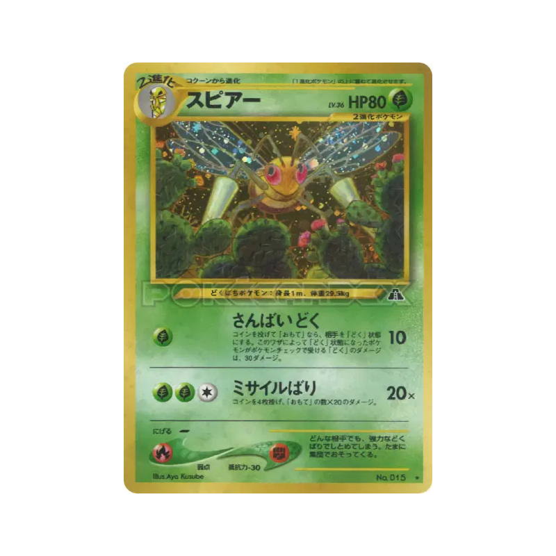 Carte Pokémon Japonaise Dardargnan — Crossing the Ruins...