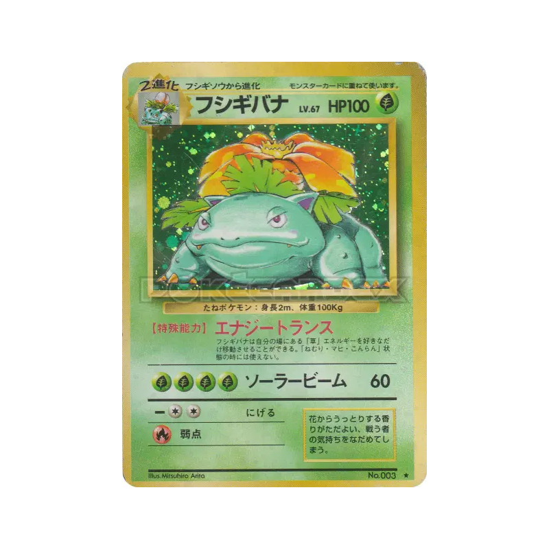 Carte Pokémon Japonaise Florizarre — Expansion Pack