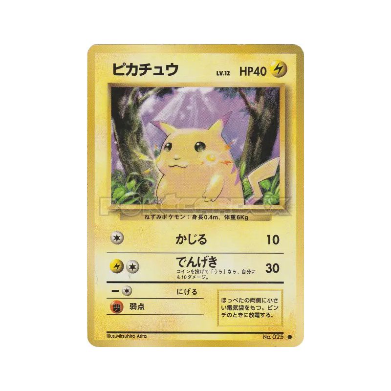Carte Pokémon Japonaise Pikachu — Expansion Pack