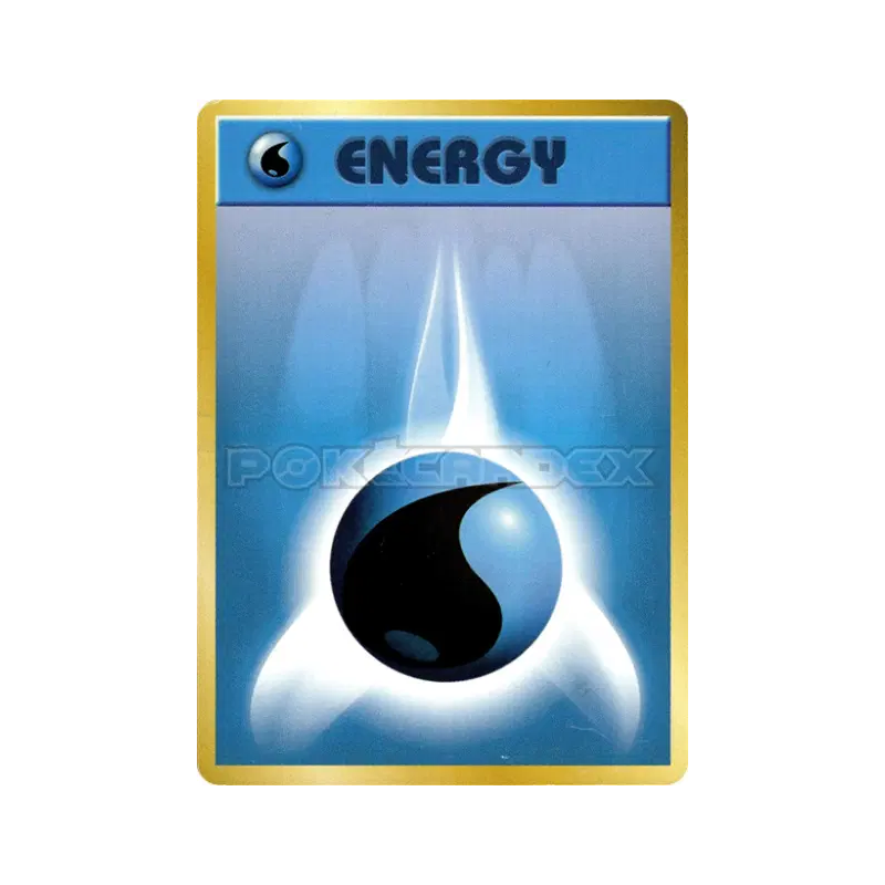 Carte Pokémon Japonaise Énergie Eau (1996) — Energies