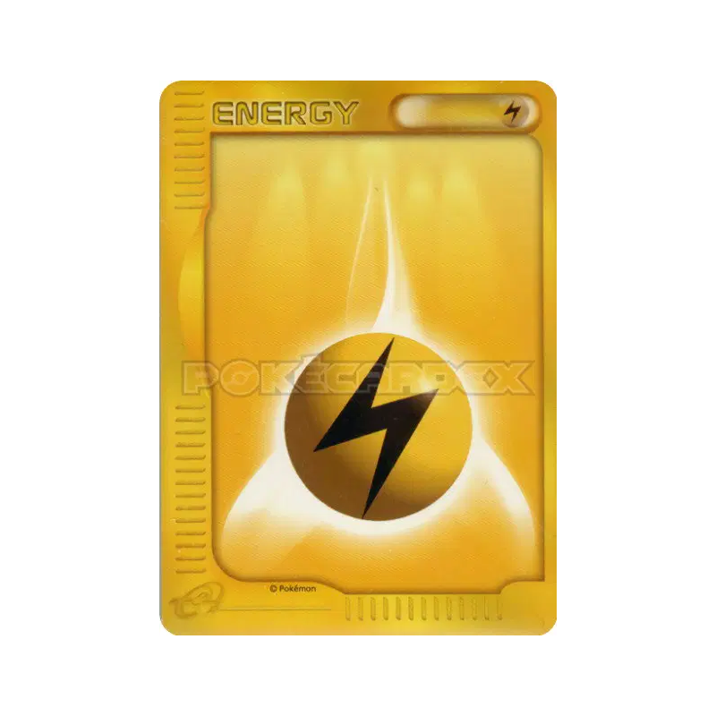 Carte Pokémon Japonaise Énergie Electrique (e-Serie 2001) — Energies