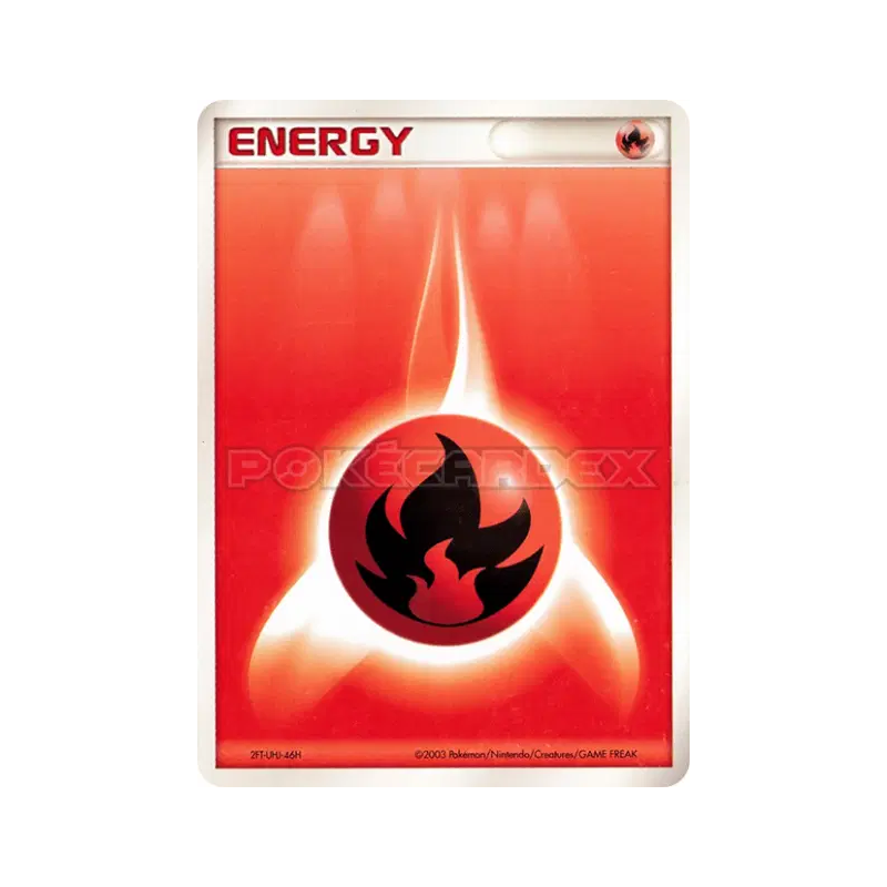 Carte Pokémon Japonaise Énergie Feu (ADV 2003) — Energies