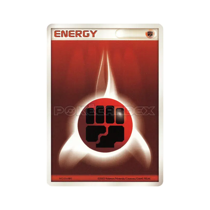 Carte Pokémon Japonaise Énergie Combat (ADV 2003) — Energies