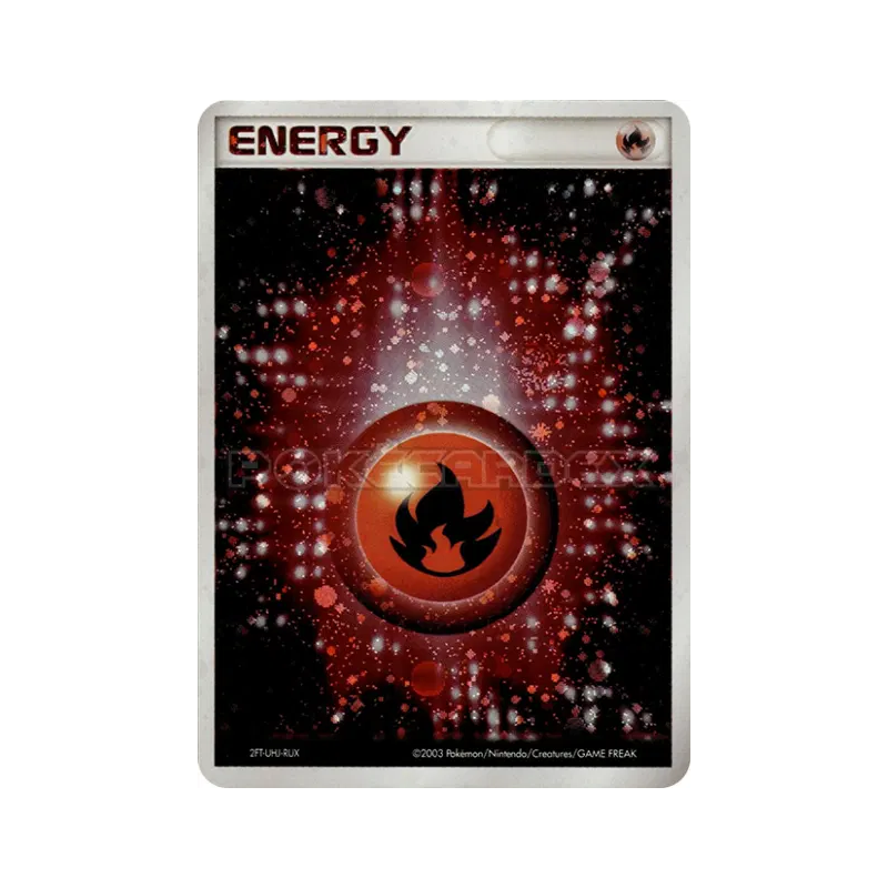 Carte Pokémon Japonaise Énergie Feu (EX Emerald 2003) — Energies