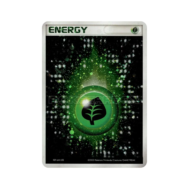 Carte Pokémon Japonaise Énergie Plante (EX Emerald 2003) — Energies