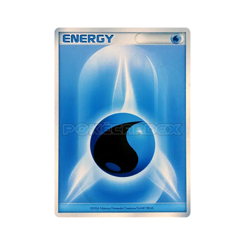 Carte Pokémon Japonaise Énergie Eau (DP 2006) — Energies