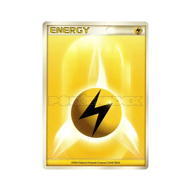 Carte Pokémon Japonaise Énergie Electrique (DP 2006) — Energies
