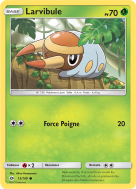 Carte Pokémon Larvibule 13/149 Commune Soleil et Lune (JCC)