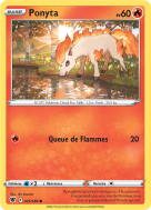 Carte Pokémon Ponyta 021/189 Commune Astres Radieux