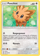 Carte Pokémon Ponchiot 103/149 Commune Soleil et Lune (JCC)