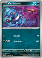 Carte Pokémon Cradopaud 130/198 Commune Écarlate et Violet (JCC)
