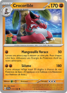 Carte Pokémon Crocorible 117/198 Peu commune Écarlate et Violet (JCC)
