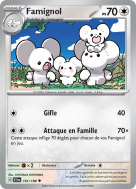 Carte Pokémon Famignol 161/198 Peu commune Écarlate et Violet (JCC)