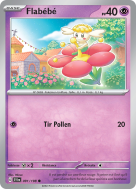Carte Pokémon Flabébé 091/198 Commune Écarlate et Violet (JCC)