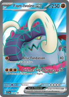 Carte Pokémon Fort-Ivoire-ex 230/198 Ultra Rare Écarlate et Violet (JCC)