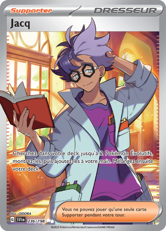 Carte Pokémon Jacq 236/198 Ultra Rare Écarlate et Violet (JCC)