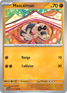 Carte Pokémon Mascaïman 115/198 Commune Écarlate et Violet (JCC)