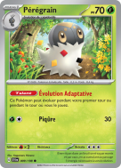 Carte Pokémon Pérégrain 009/198 Commune Écarlate et Violet (JCC)