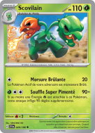 Carte Pokémon Scovilain 029/198 Peu commune Écarlate et Violet (JCC)