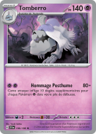 Carte Pokémon Tomberro 106/198 Holographique Écarlate et Violet (JCC)