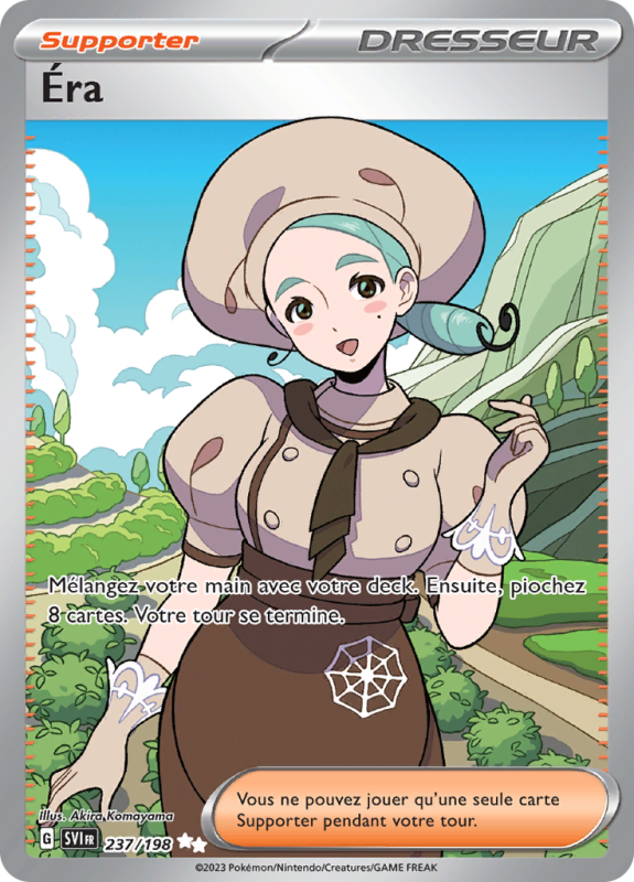 Carte Pokémon Éra 237/198 Ultra Rare Écarlate et Violet (JCC)
