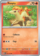 Carte Pokémon Ponyta 077/165 Commune 151