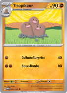 Carte Pokémon Triopikeur 051/165 Peu commune 151