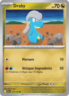 Carte Pokémon Draby 112/159 Commune Aventures Ensemble