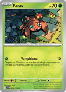 Carte Pokémon Paras 004/159 Commune Aventures Ensemble