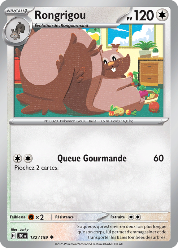 Carte Pokémon Rongrigou 132/159 Peu commune Aventures Ensemble