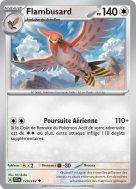 Carte Pokémon Flambusard 123/142 Peu commune Couronne Stellaire