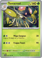 Carte Pokémon Terracruel 018/142 Peu commune Couronne Stellaire