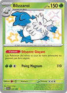 Carte Pokémon Blizzaroi 101/091 Shiny Destinées de Paldea