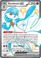 Carte Pokémon Gardevoir-ex 217/091 Ultra Rare Destinées de Paldea