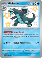 Carte Pokémon Glaivodo 130/091 Shiny Destinées de Paldea