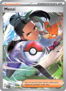 Carte Pokémon Menzi 238/091 Alternative Destinées de Paldea