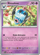 Carte Pokémon Rhinolove 033/091 Peu commune Destinées de Paldea