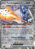 Carte Pokémon Pondralugon-ex 130/191 Double rare Étincelles Déferlantes