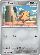 Carte Pokémon Charibari 149/193 Commune Évolutions à Paldea