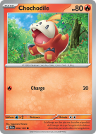 Carte Pokémon Chochodile 034/193 Commune Évolutions à Paldea